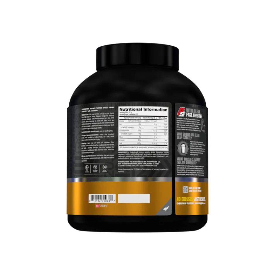 Pro Supps Beef Protein Isolate Sour Pineapple 1816g