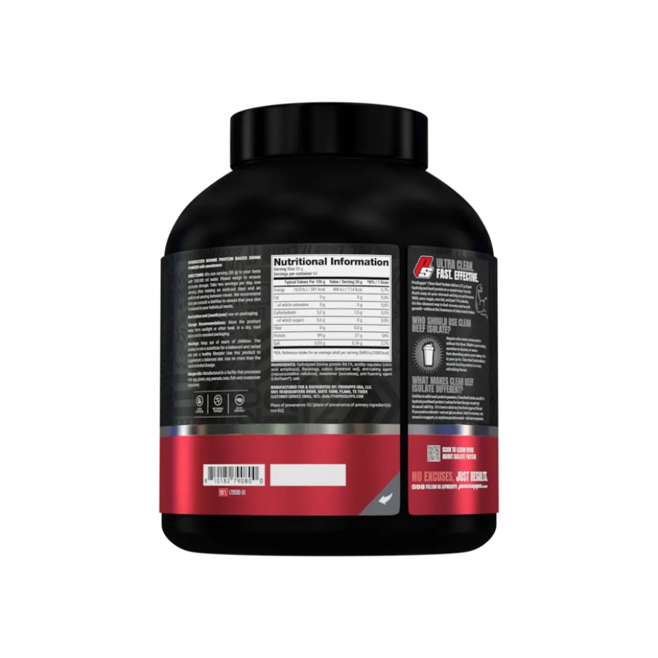 Pro Supps Beef Protein Isolate Sour Watermelon 1816g
