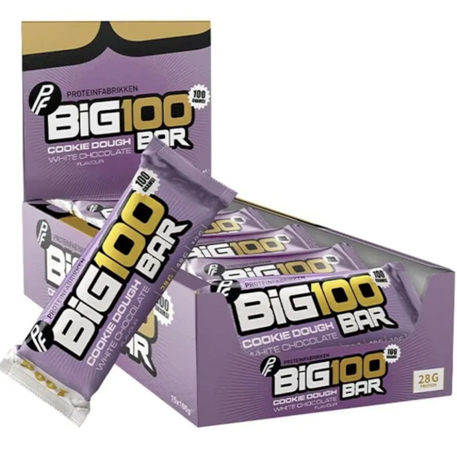 Proteinfabrikken Big 100 Bar Cookie Dough 15x100g
