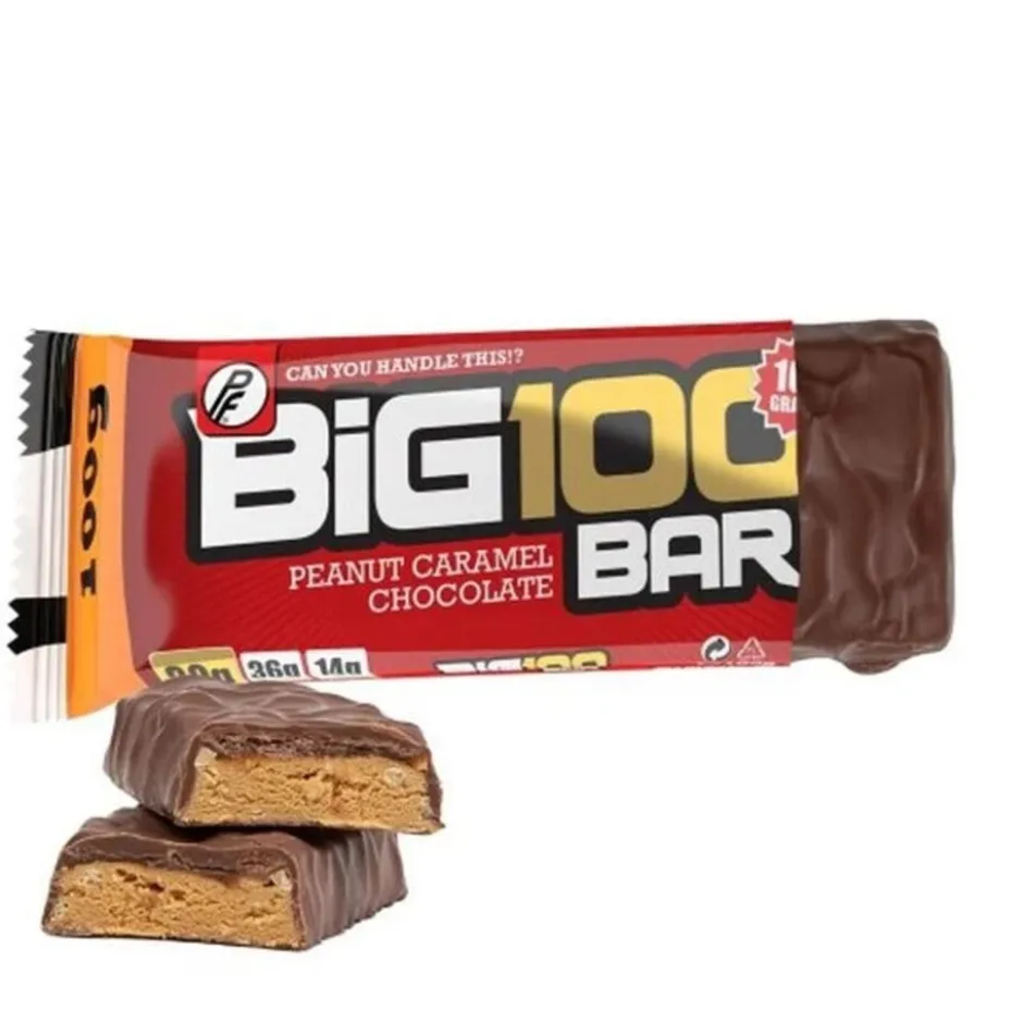 Proteinfabrikken Big 100 Bar Peanut Caramel Chocolate 100g