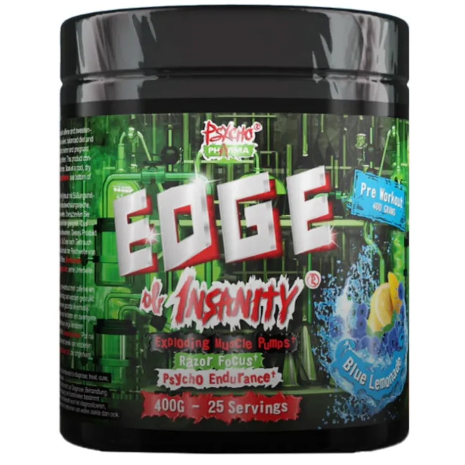 Psycho Pharma Edge of Insanity Blue Lemonade 310g