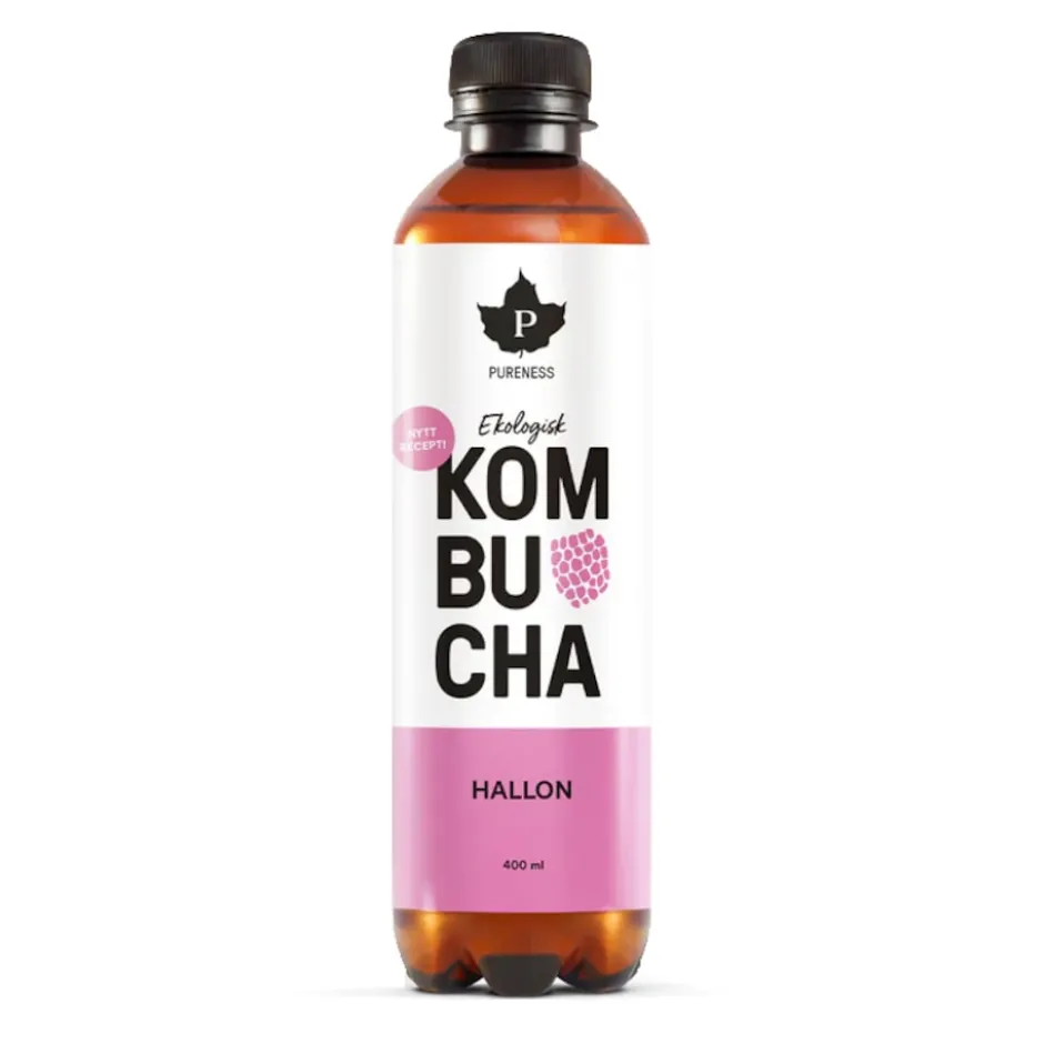 Pureness Kombucha Hallon 400ml