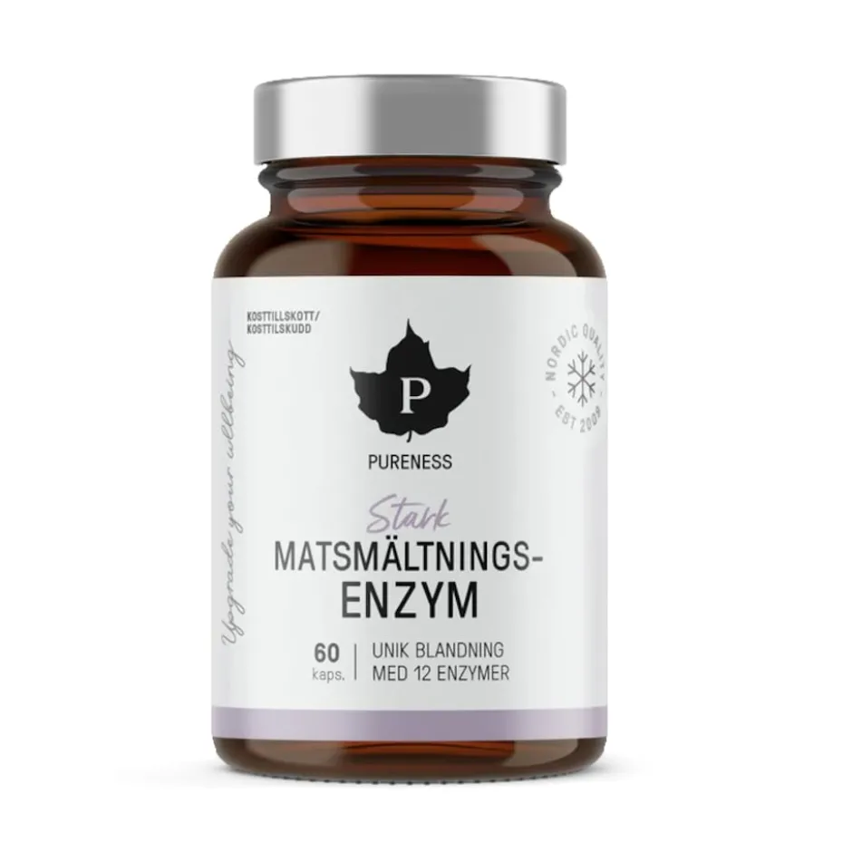 Pureness Stark matsmältningsenzym 60 Kapslar