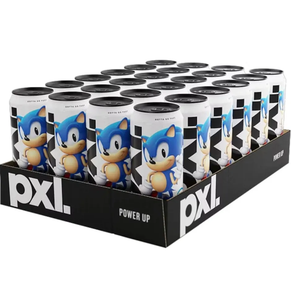 PXL i samarbete med SEGA och släpper PXL Sonic Cola