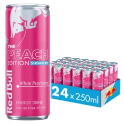Red Bull Peach Edition Sugarfree White Peach 24x250ml