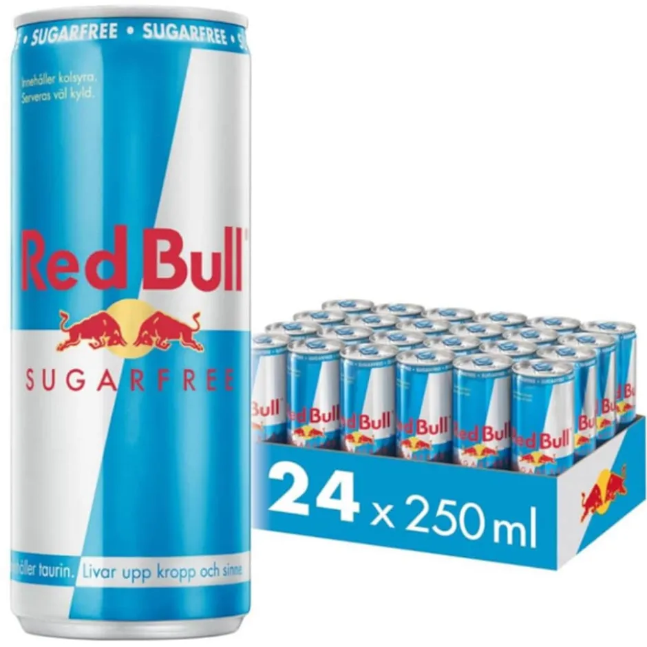 Red Bull Sockerfri 24x250ml