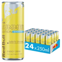 Red Bull Summer Edition Sugarfree Sudachi Lime 24x250ml
