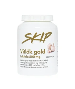 Skip Nutrition Vitlökskapslar 500 mg 200 kapslar