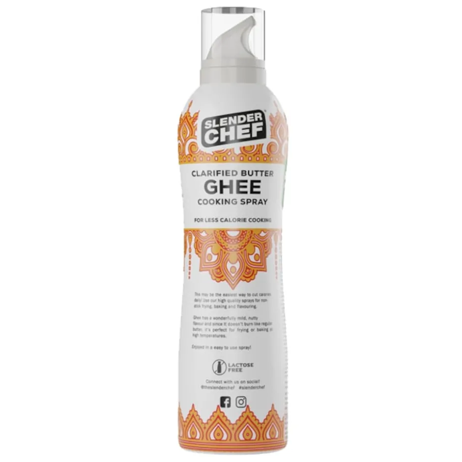 Slender Chef Cooking Spray Clarified Butter GHEE 200ml