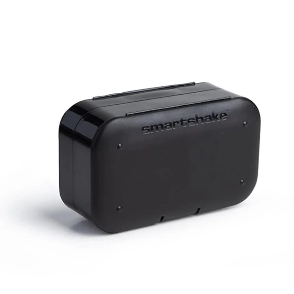 SmartShake Pill Box Organizer Black