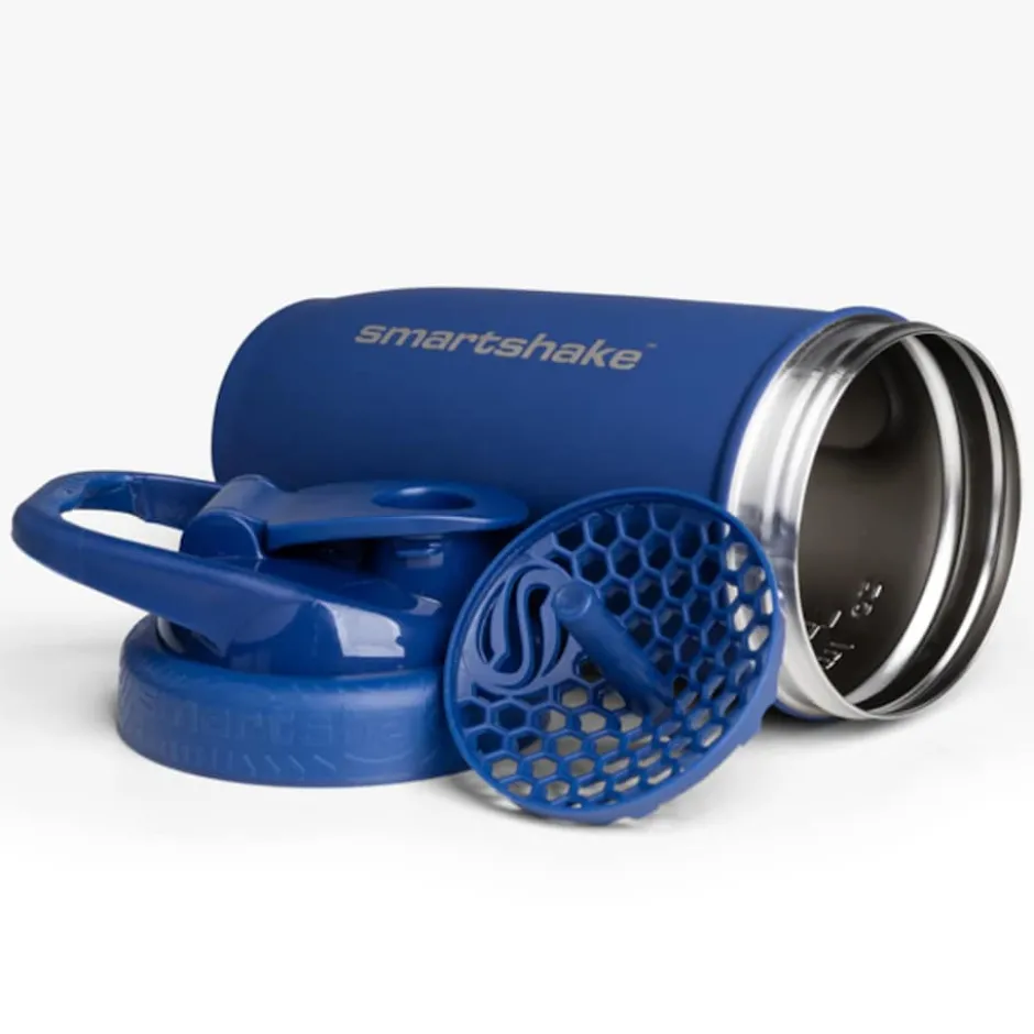 SmartShake Reforce Steel Navy Blue 900 ml