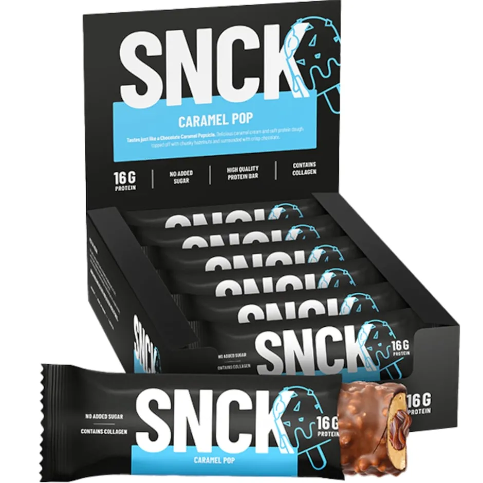 SNCK Proteinbar Caramel Pop 12x55g