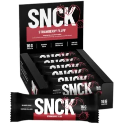 SNCK Proteinbar Strawberry Fluff 12x55g