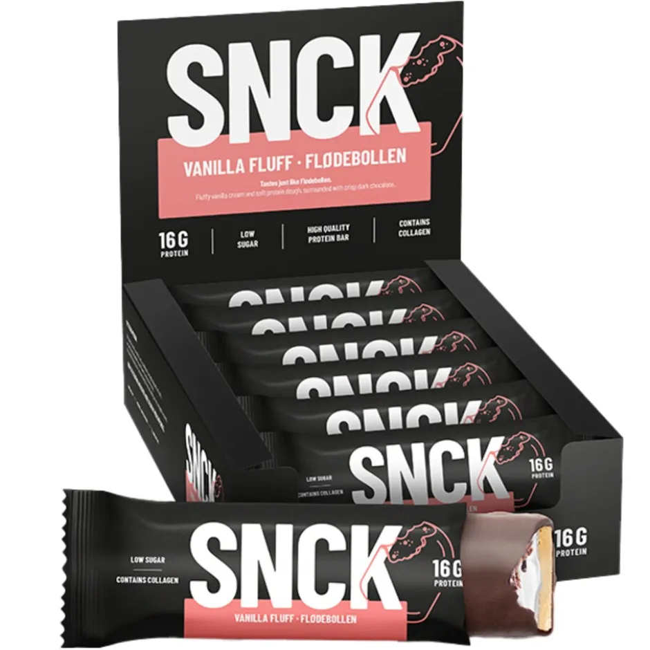 SNCK Proteinbar Vanilla Fluff 12x55g