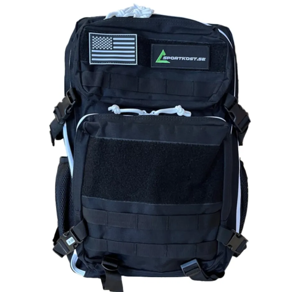 Sportkost Tactical Backpack Black/White