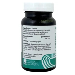 Strength L-Theanine 200mg 60caps