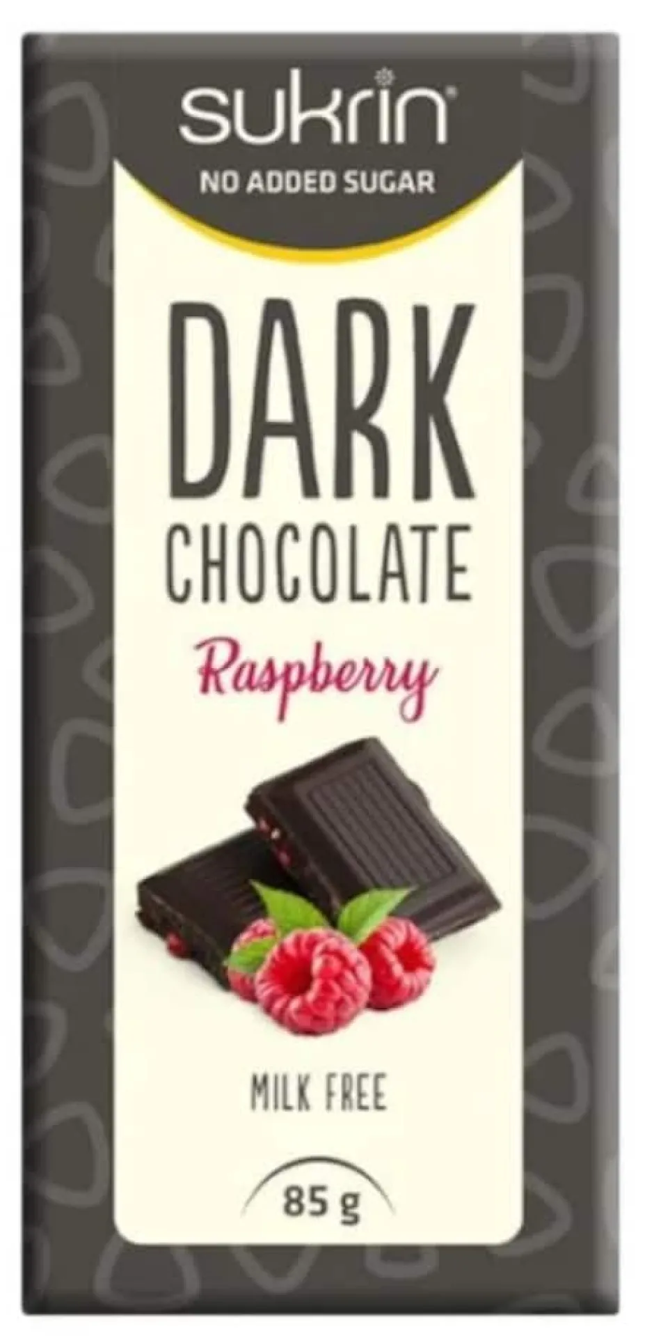 Sukrin Dark Chocolate 65% Raspberry 85g