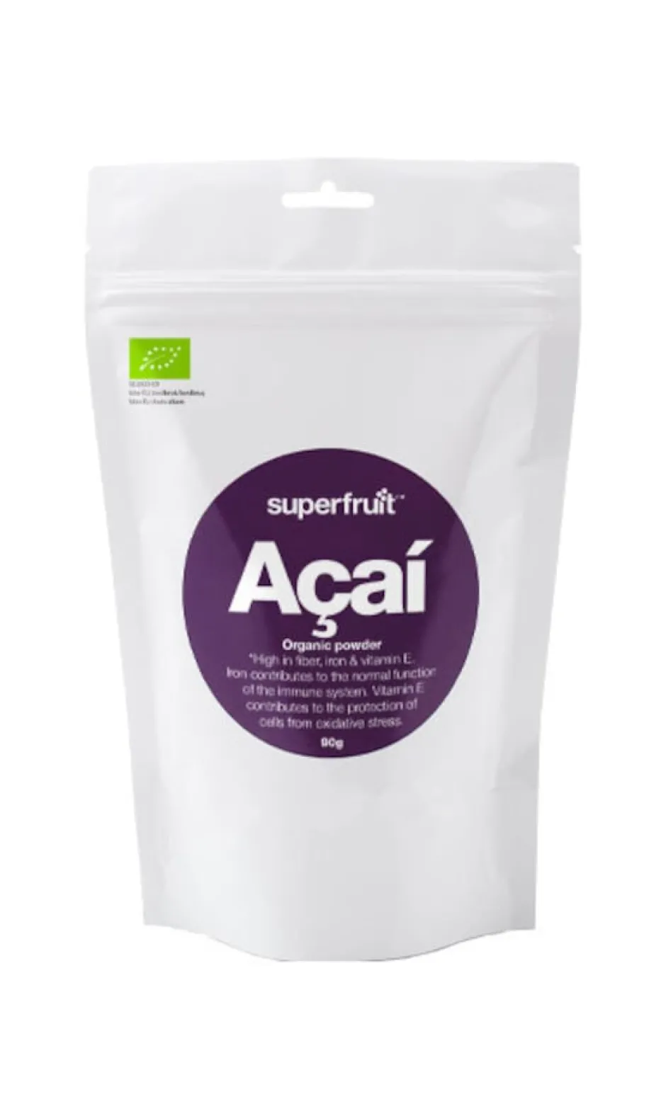 Superfruit Acai Pulver EKO 90g