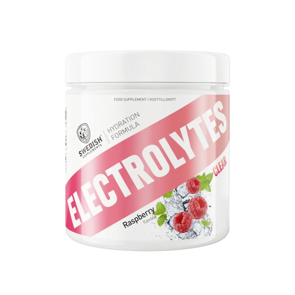Swedish Supplements Clear Electrolytes Raspberry 240g