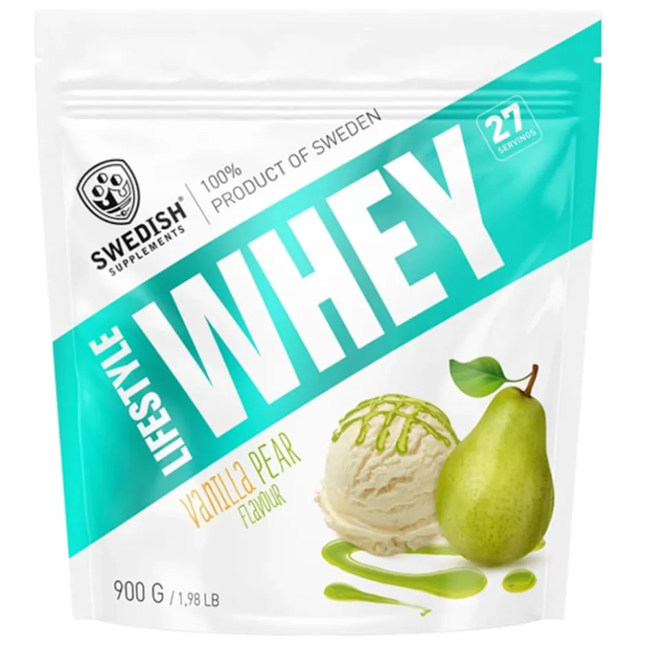 Swedish Supplements Lifestyle Whey Vanilla Pear 900g