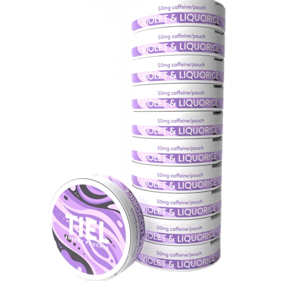 TIEL Energy Violet & Liquorice 10-pack