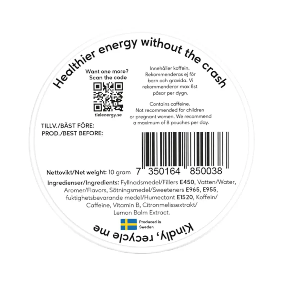 TIEL Energy Violet & Liquorice