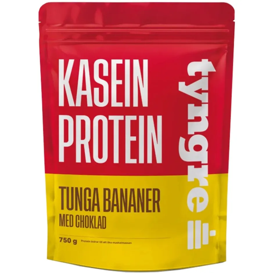 Tyngre Kasein Tunga Bananer 750g
