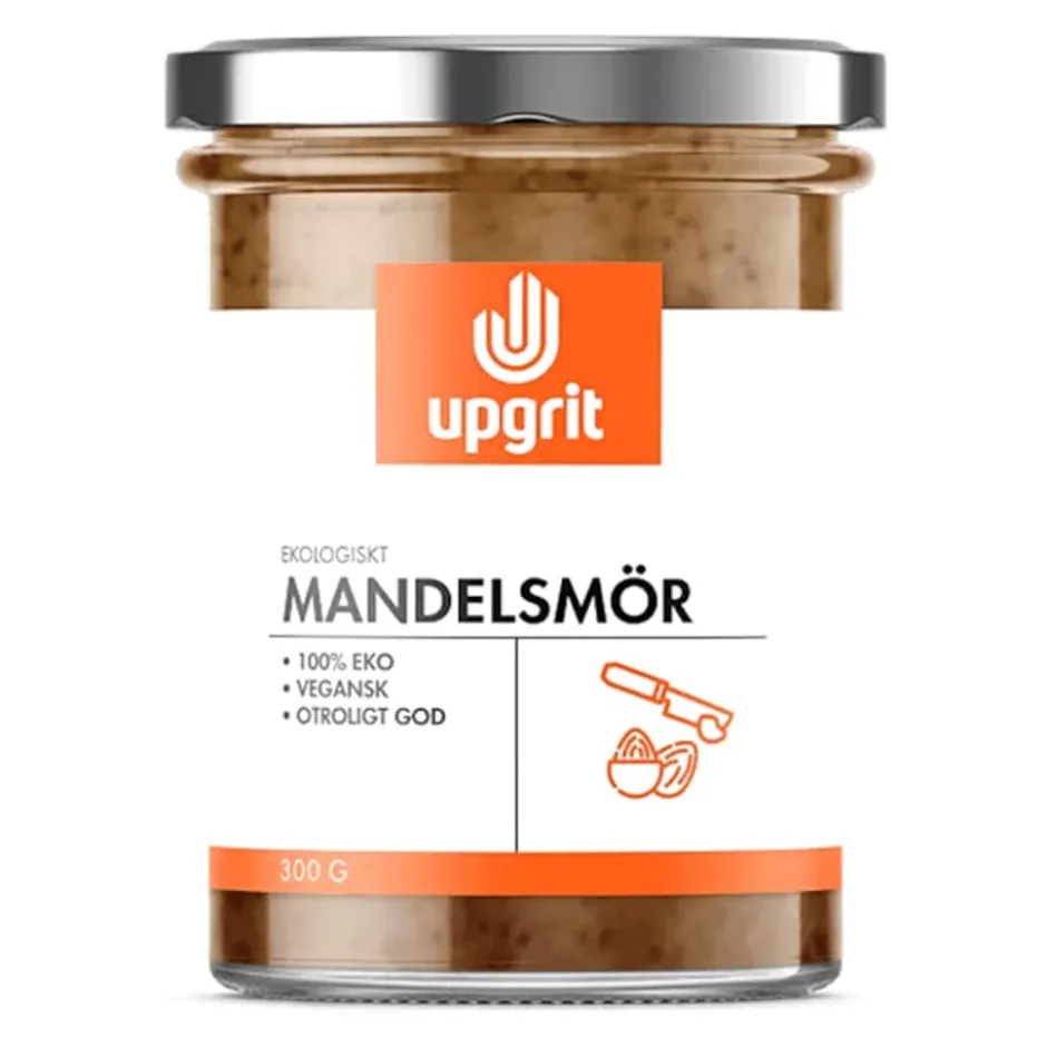 Upgrit Ekologiskt Mandelsmör 300g