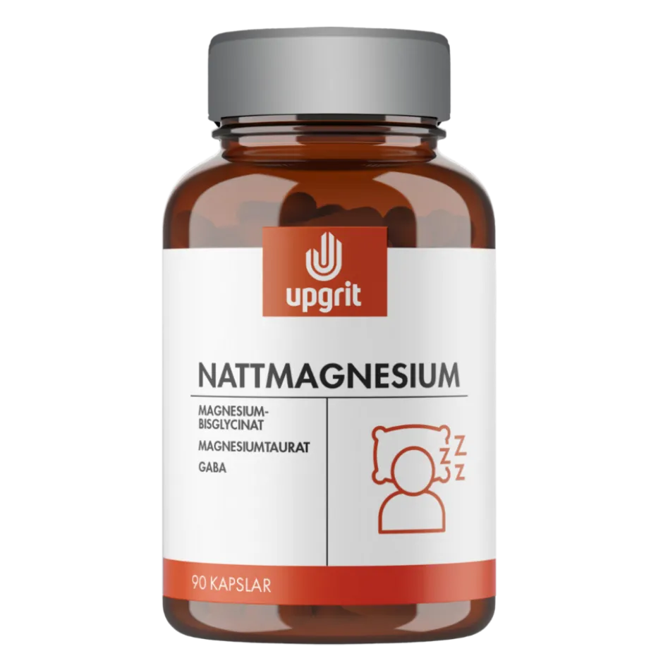 UpGrit Nattmagnesium 90 kapslar