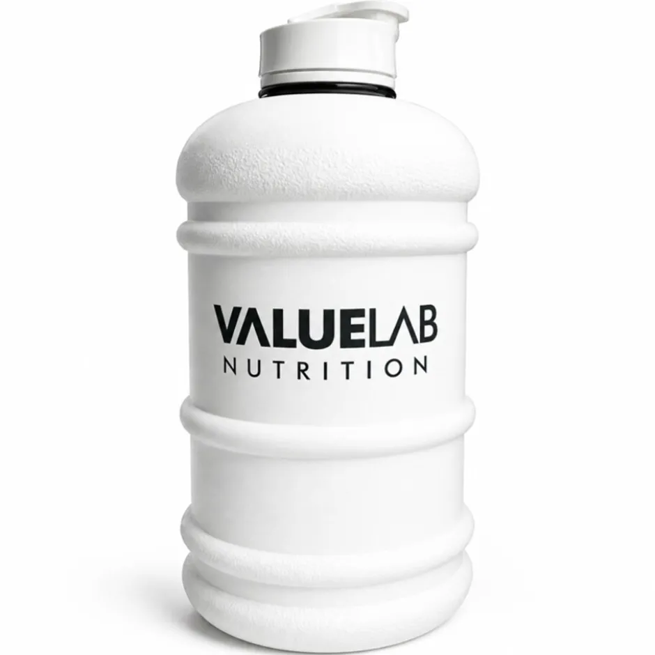 Valuelab Gym Jug Vattenflaska White 2,2L
