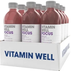 Vitamin Well Focus Svarta Vinbär 12x500ml