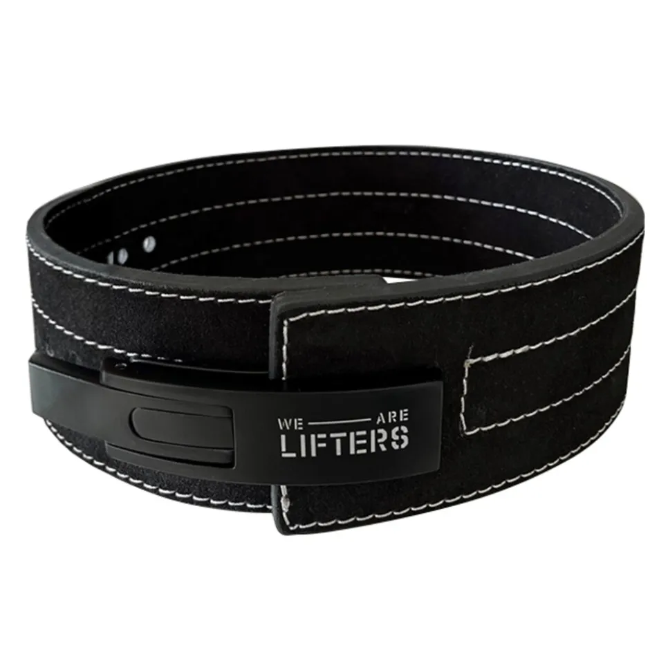 We Are Lifters Black Lever Belt