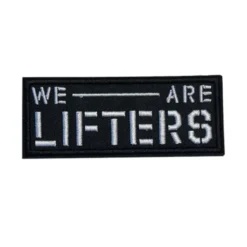 We Are Lifters Patches