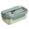 Yakada Lunch Box Green med bestick 1100ml